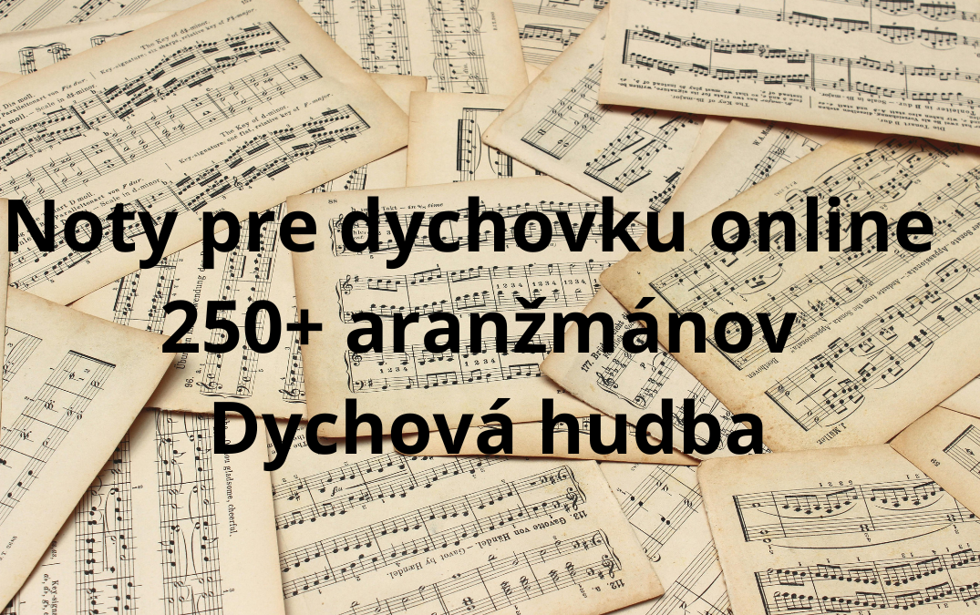 noty pre dychovku