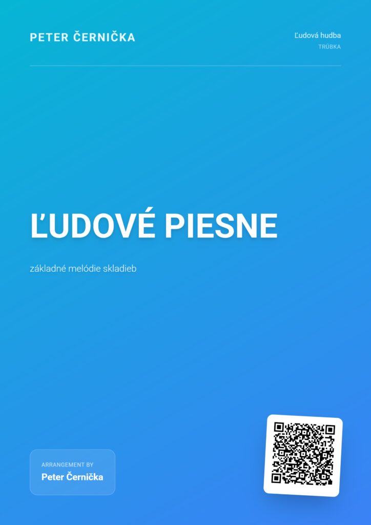ludove piesne noty trubka