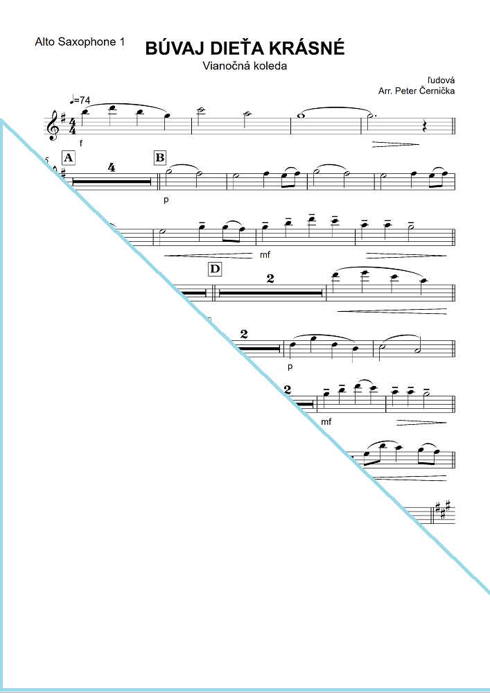 Vianočné koledy pre školský band – Obrázok 7
