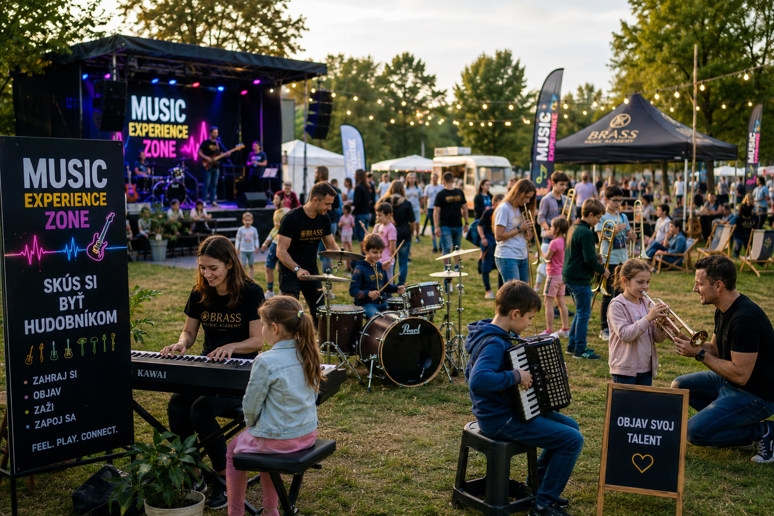 Music Experience Zone – spoločný hudobný program